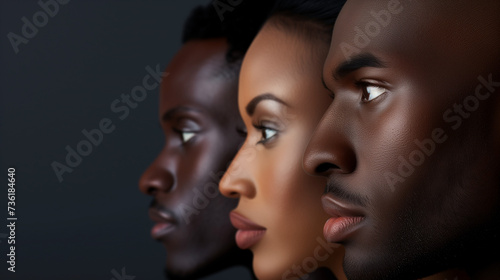 Different characteristics of black people 