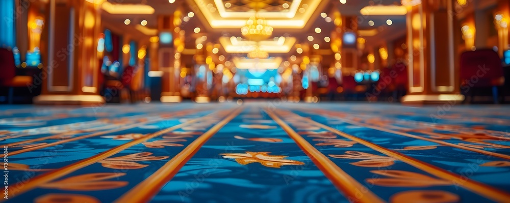 Tips for behaving appropriately at a casino to enhance your experience. Concept Dress Code, Etiquette, Responsible Gambling, Respect Staff, Casino Games Etiquette - obrazy, fototapety, plakaty 