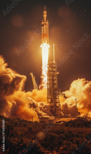 space rocket launch