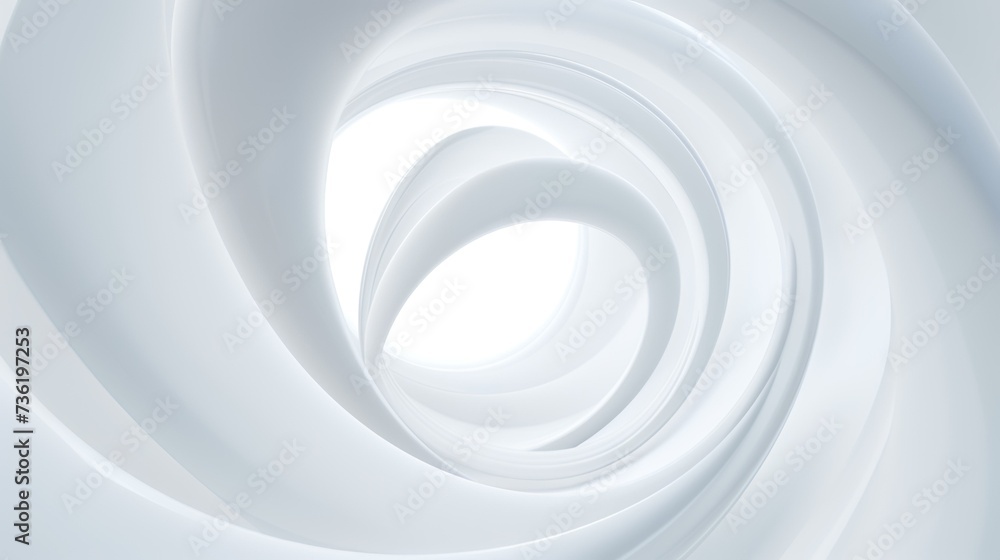 Abstract white background circle layers dimen Abstract white background circle layers dimen