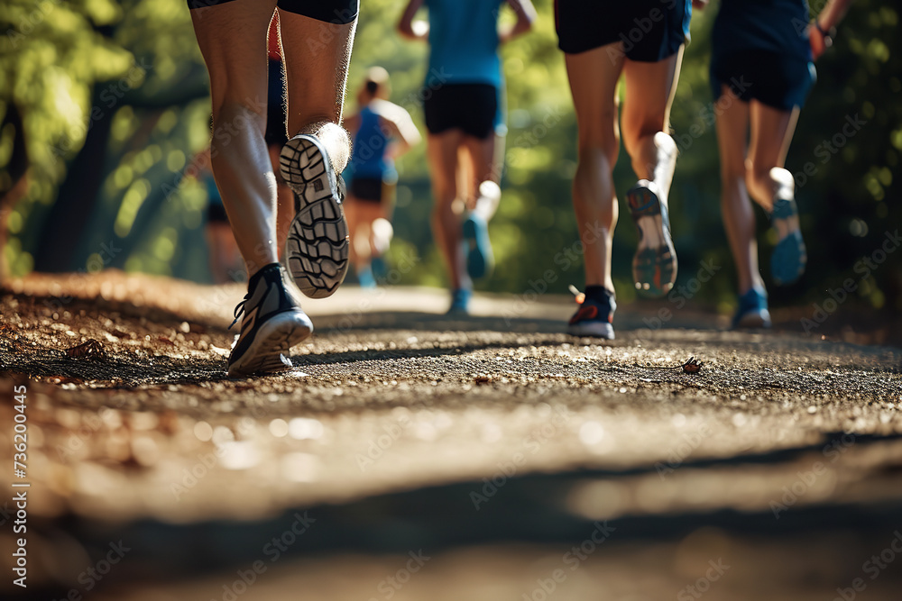 © Davivd - Charity run to raise awareness and funds for hunger relief - encouraging community support and participation.