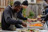 Neighborhood initiative organizing weekly community meals to unite residents and tackle local hunger.