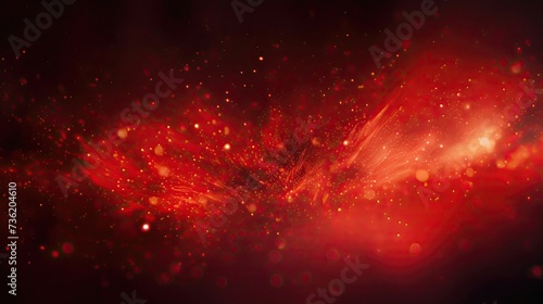 effect dust red particles illustration abstract glitter, texture bokeh, glow flare effect dust red particles © paisorn