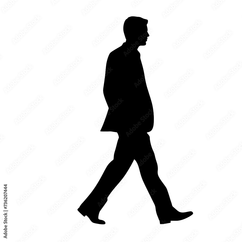 Fototapeta premium business people silhouette 