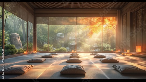 yoga studio interior photo
