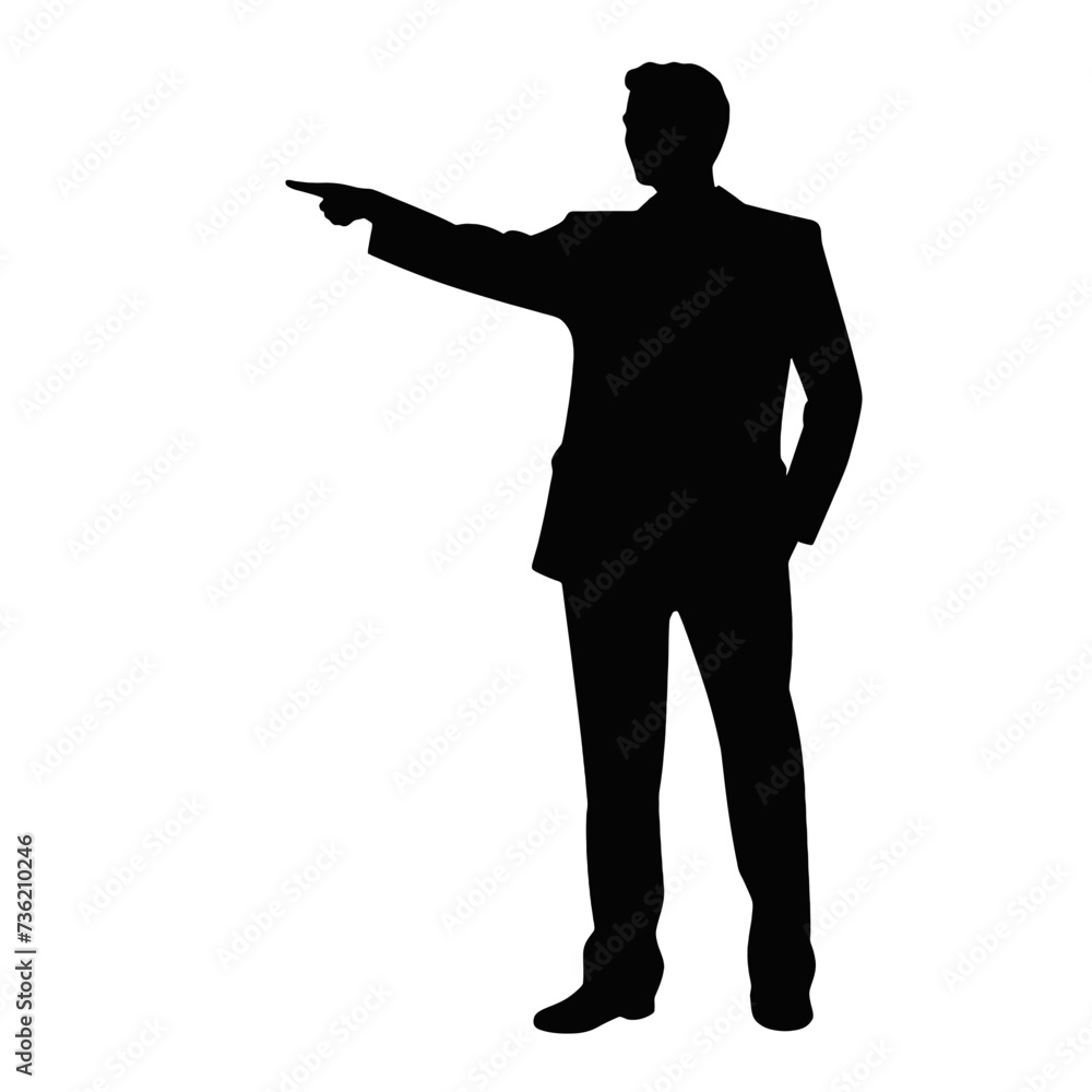 business people silhouette 