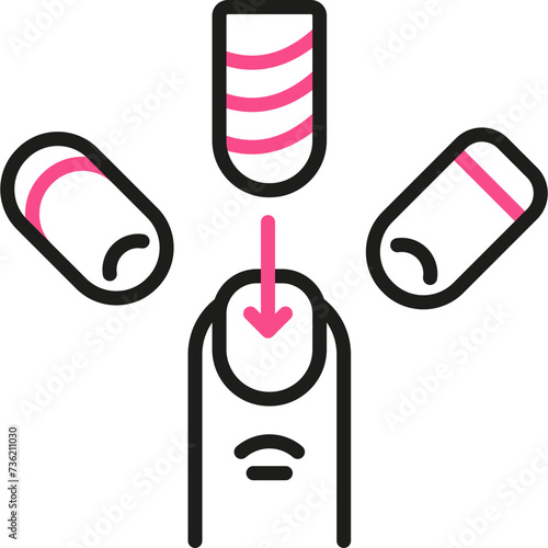 Cosmetics and Fashion Outline nail