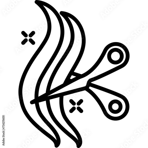 Cosmetics and Fashion Outline-hair cutting