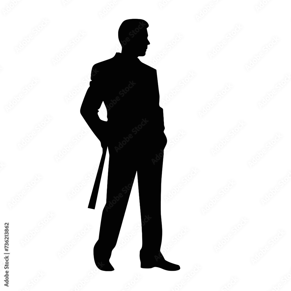 business people silhouette 