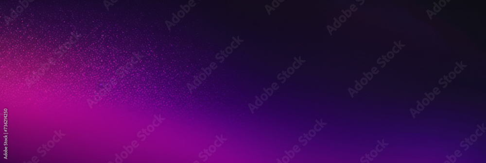 Fototapeta premium abstract Color gradient grainy background, dark purple pink noise textured grain gradient backdrop website header poster banner cover design