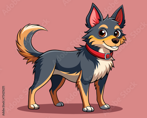 dog pet pup puppy cur vector illustration cartoon pretty cute perfect beautiful amazing doggy hound mongrel mutt pooch tyke