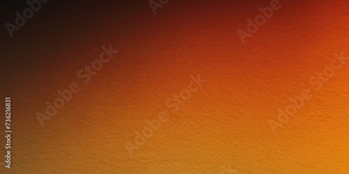 abstract Color gradient grainy background,dark black orange noise textured grain gradient backdrop website header poster banner cover design