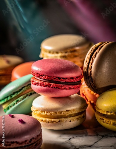 Macarons, product photography for restaurants