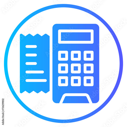 pos terminal gradient icon