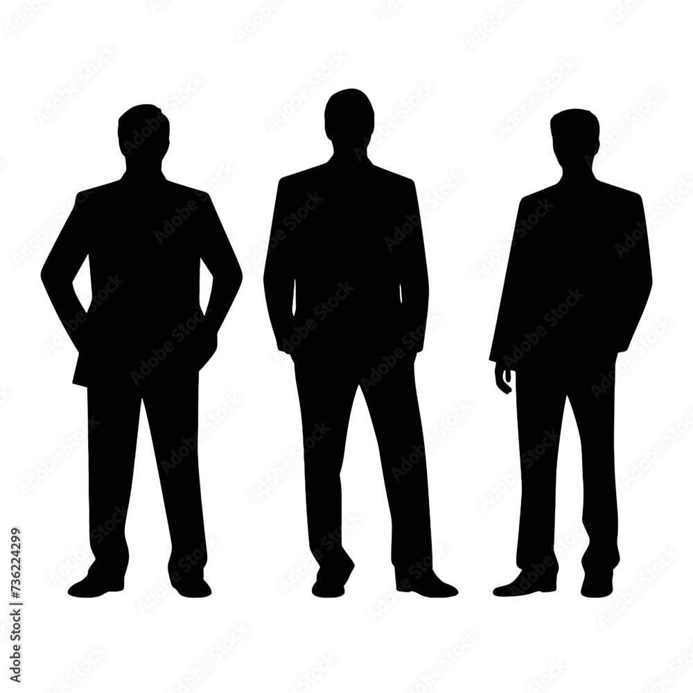 business people silhouette business people silhouette