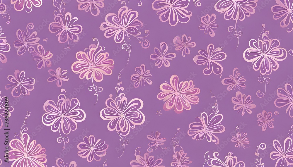 Flowers Pattern Background