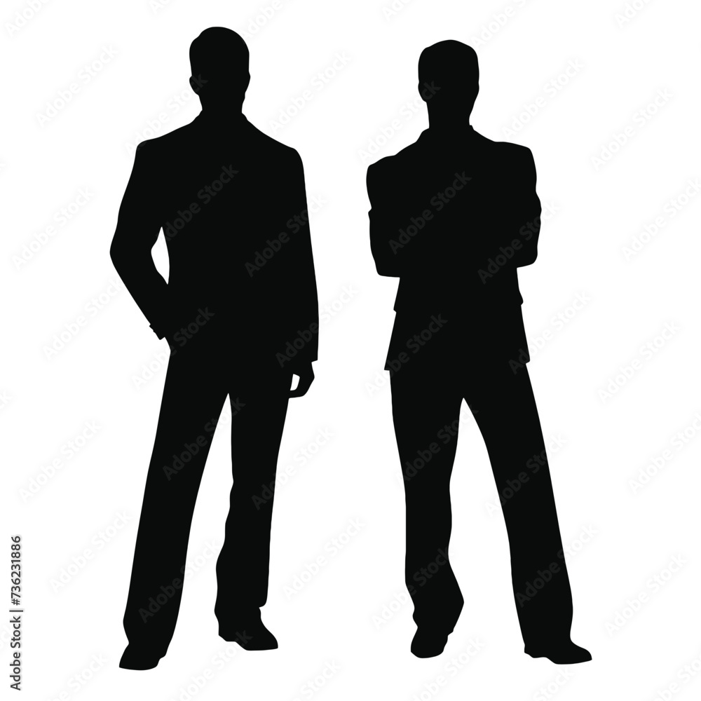 business people silhouette business people silhouette