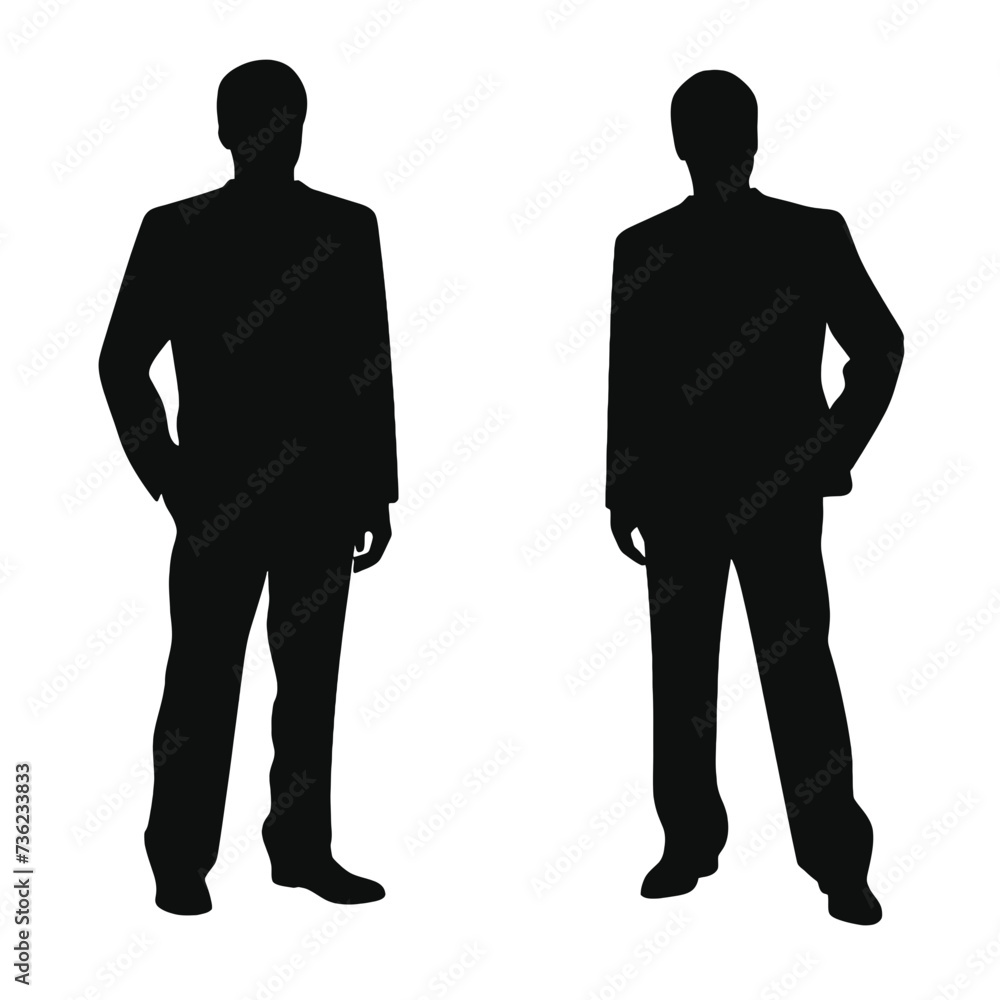 business people silhouette business people silhouette
