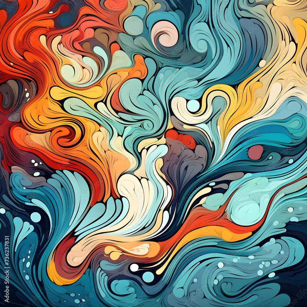 abstract background with swirls abstract background with swirls