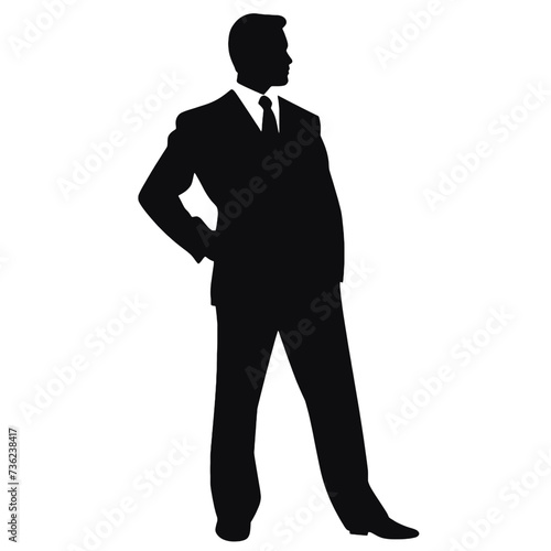 business people silhouette 