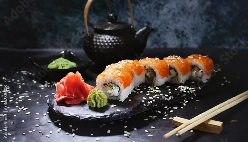 Sushi, product photography for restaurants
