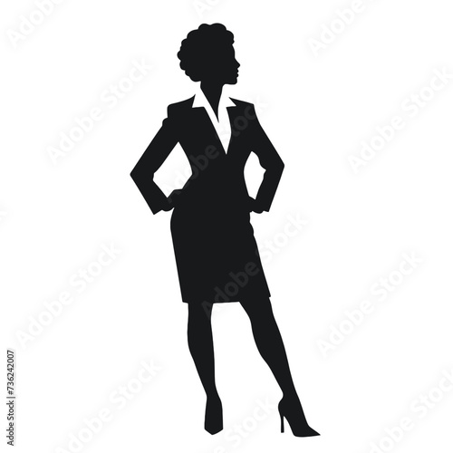 business people silhouette 