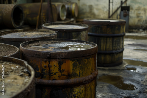 Danger Zone: Toxic Chemical Barrel Leak