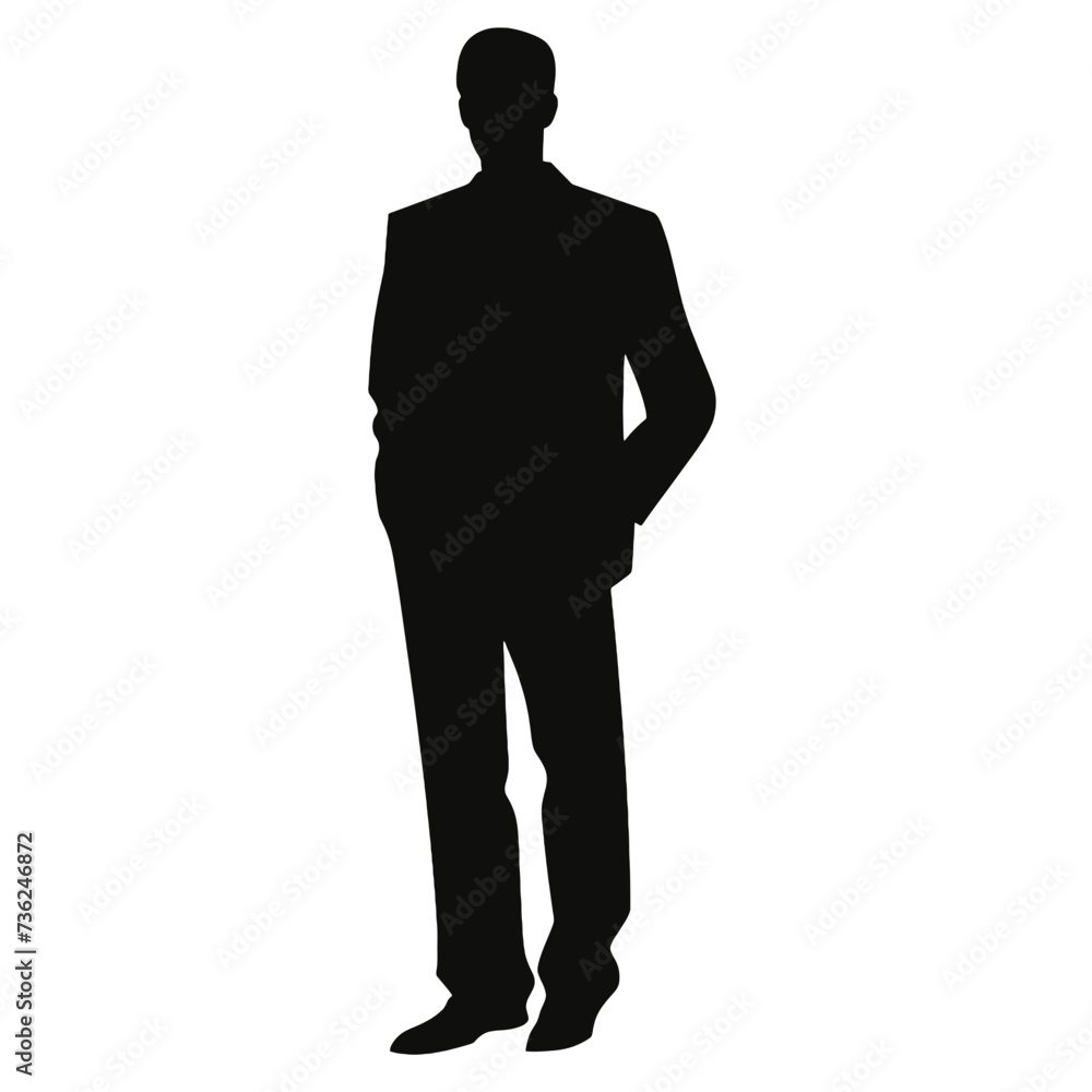 business people silhouette 