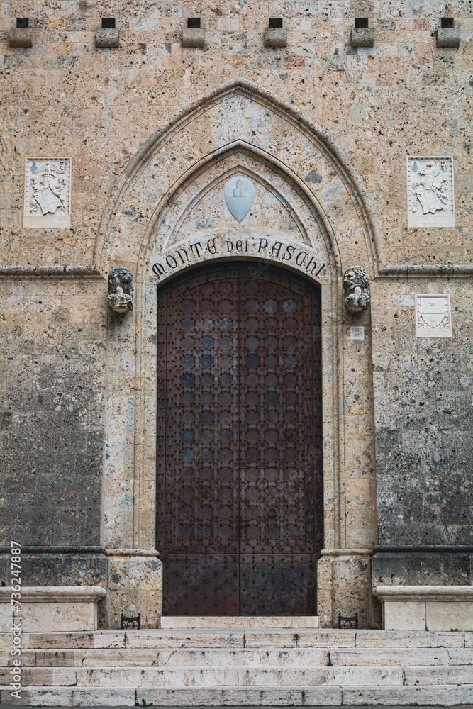 Doorway in Siena, Italy