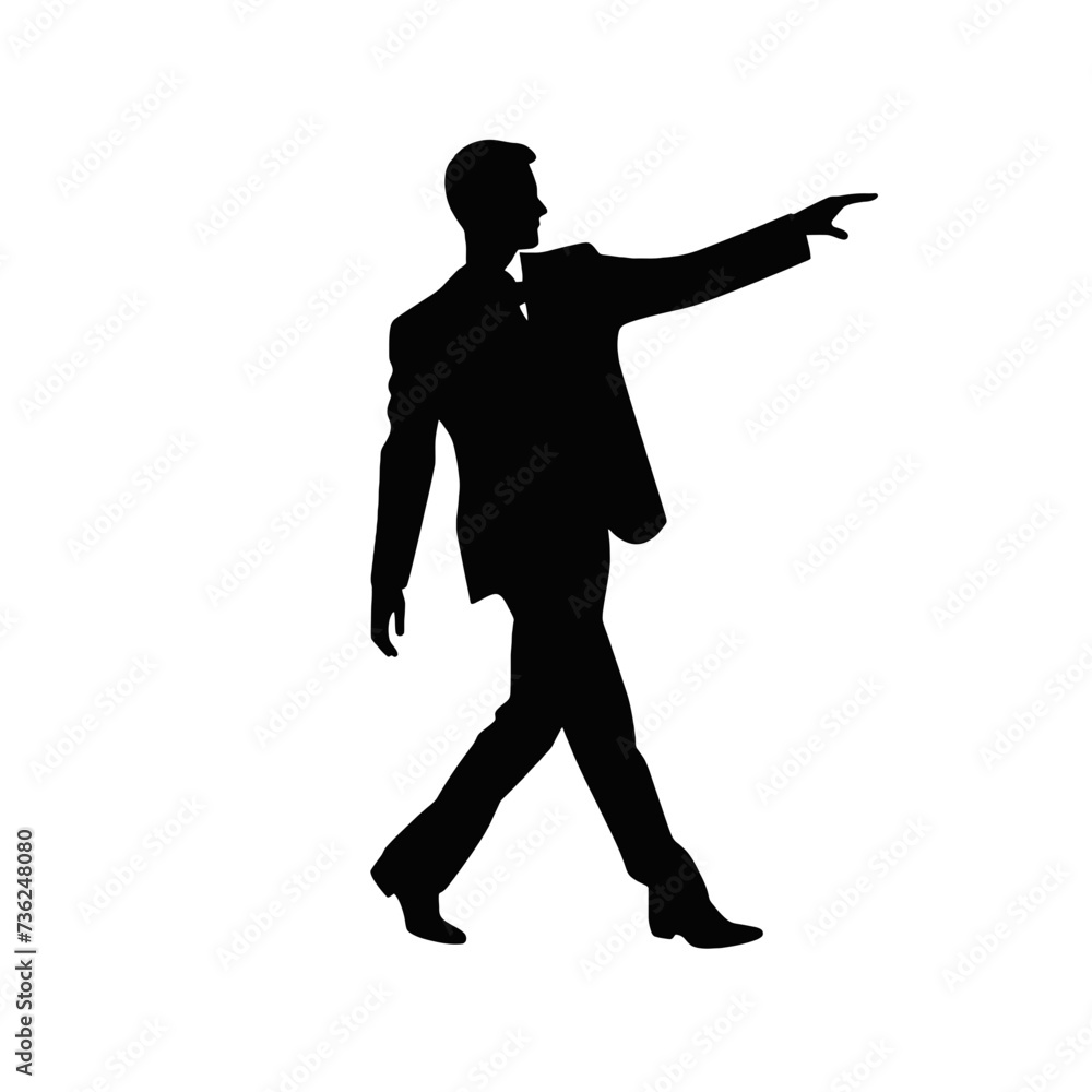 business people silhouette 