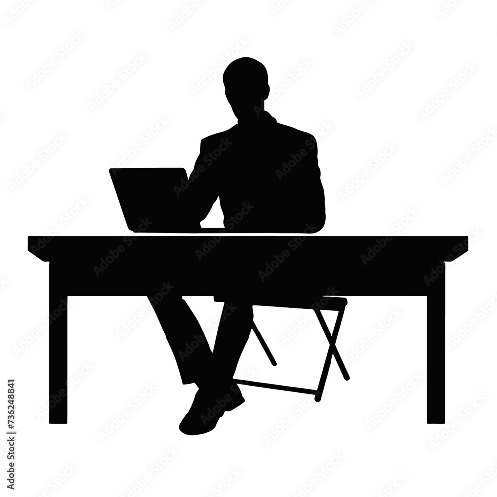 business people silhouette business people silhouette