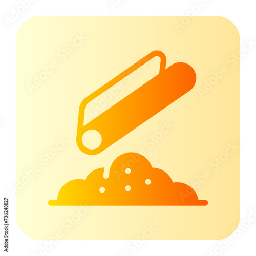 sniffing gradient icon