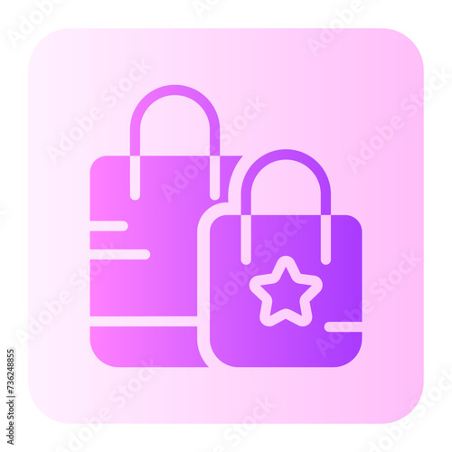 bags gradient icon