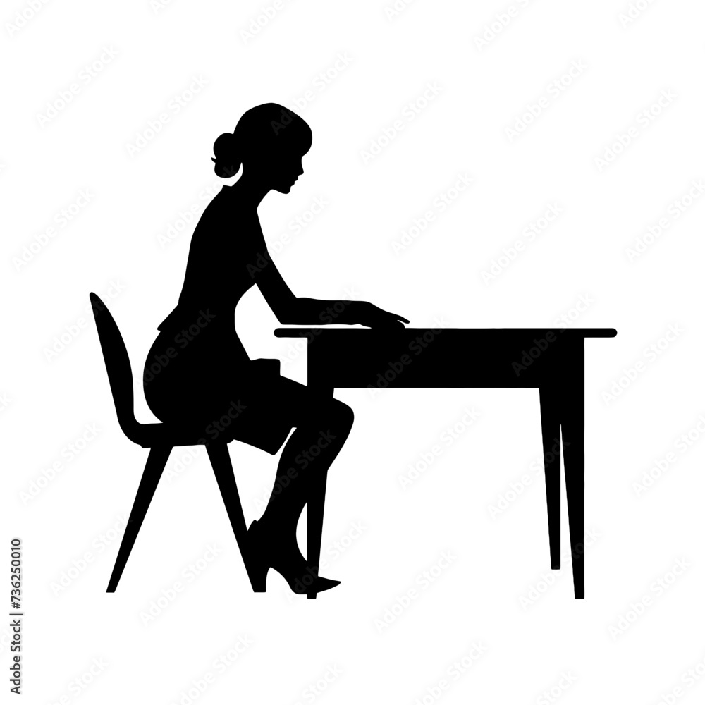 business people silhouette business people silhouette