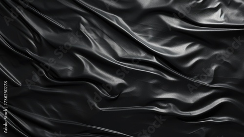 Jet Black foil decorative texture. Jet Black background for artwork