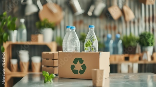 eco-friendly packaging technologies on reducing plastic waste and promoting sustainable consumption photo