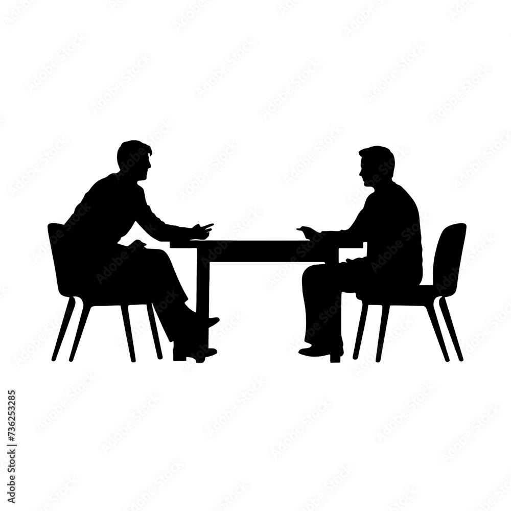 business people silhouette business people silhouette