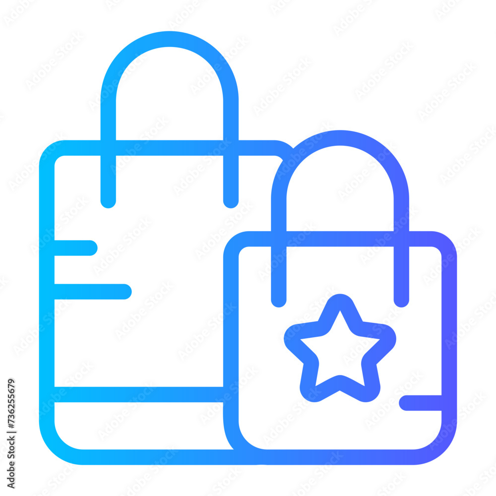 bags gradient icon bags gradient icon