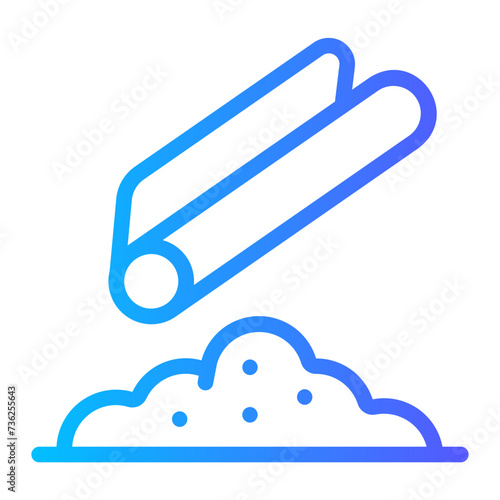 sniffing gradient icon