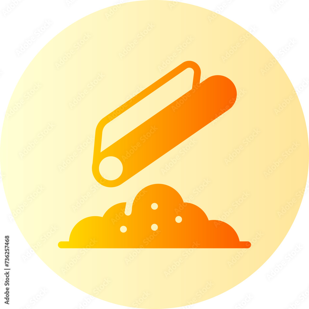sniffing gradient icon sniffing gradient icon