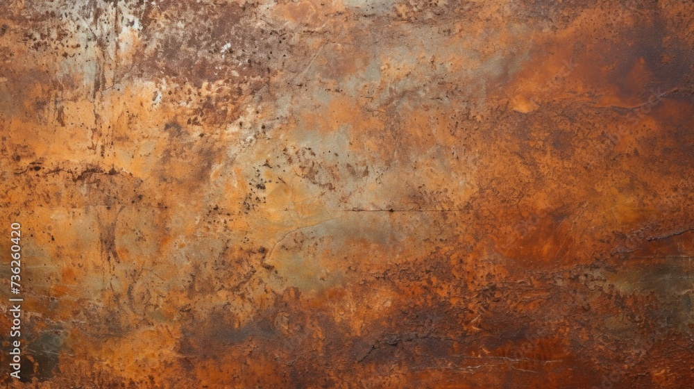 Rust foil decorative texture. Rust background for artwork