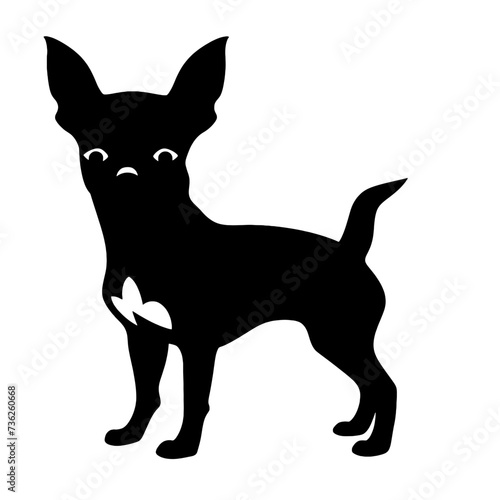 Chihuahua silhouette 