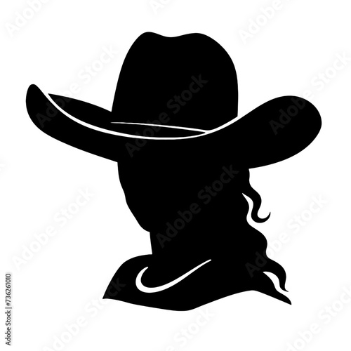   cowgirl silhouette 