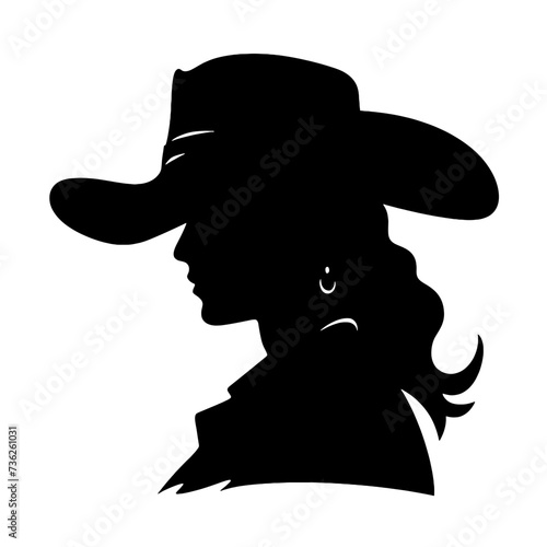   cowgirl silhouette 