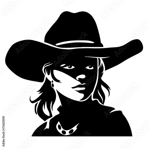   cowgirl silhouette 