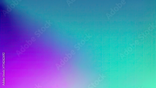 Abstract Purple  teal  green  and pink grainy gradient background