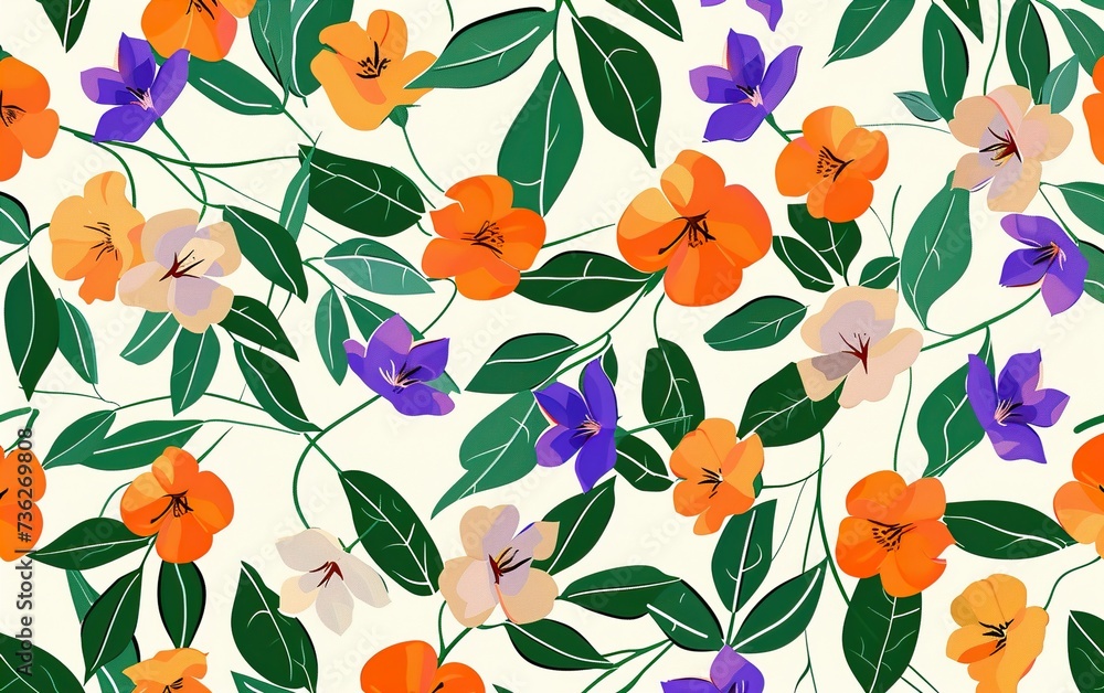 seamless floral pattern seamless floral pattern
