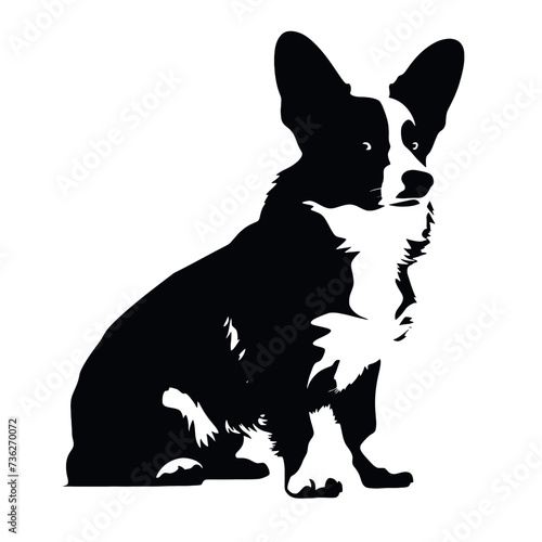 corgi silhouette