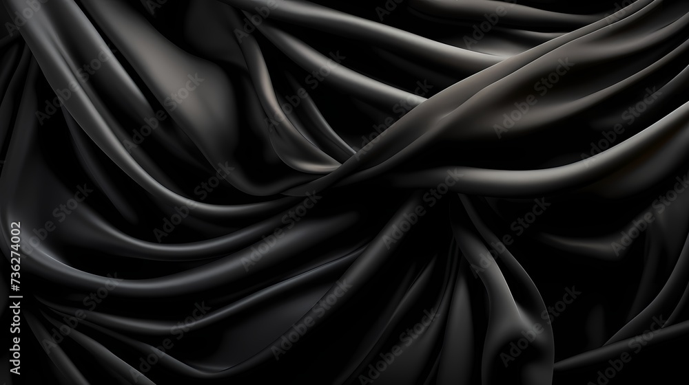 Fototapeta premium A velvety black solid color background