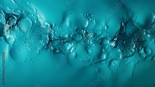 A vibrant aquamarine solid color background